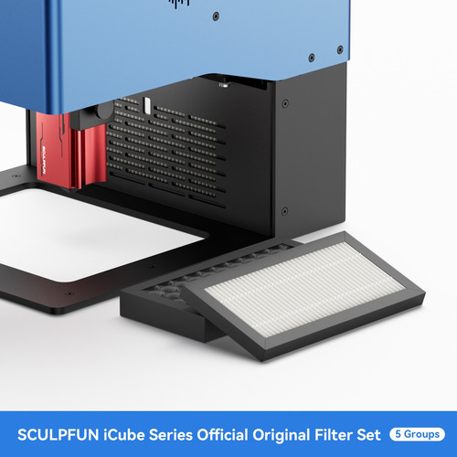 Sculpfun Icube Pro 5w Grabador Láser Y Algodón Filtrante