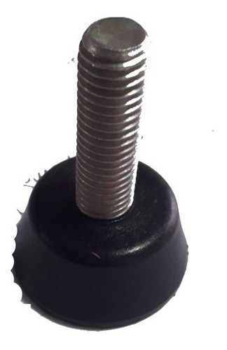 Pata Roscada Regulable Plastica Con Tornillo M10 Piaz