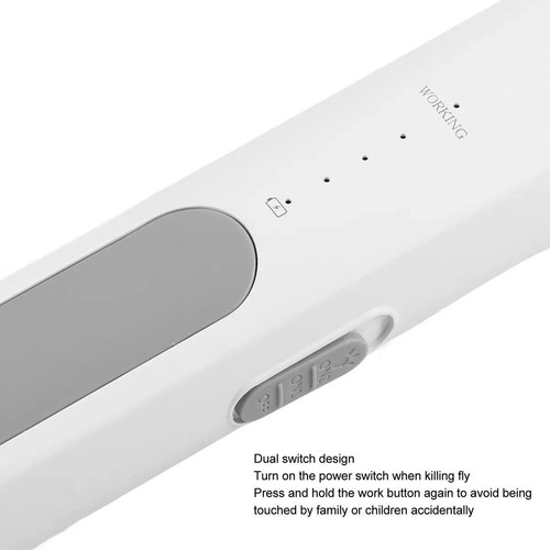 .raqueta Matamoscas Eléctrica Usb.