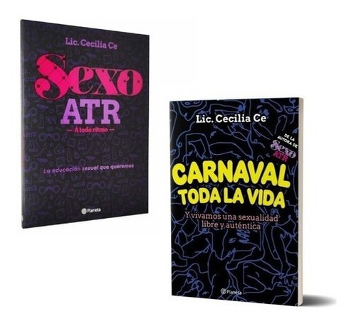 Pack Lic. Cecilia Ce - Sexo Atr + Carnaval Toda La Vida