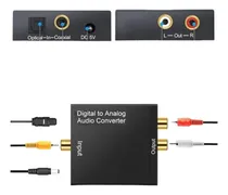 Comprar Convertidor De Audio Digital A Analógico Rca Para Optico