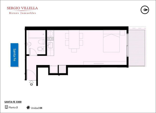 Imagen 9 de 11 de Santa Fe 3300 - Monoambiente En Venta En Rosario