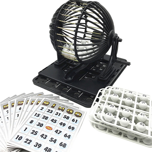 Máquina De Lotería De Bingo Reutilizable De Lujo,