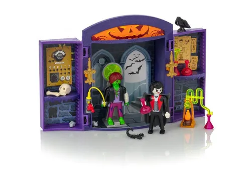 Playmobil Cofre Casa Encantada De Vampiros Original 5638