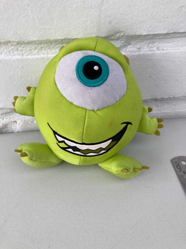 Peluche Mike Wazowski De Monster Inc Original Usado Pequeño