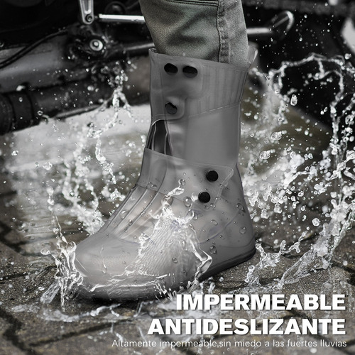 Fundas Impermeables De Silicona Antideslizantes Para Zapatos