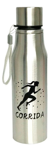 Garrafa De Aço Inox Esportes 750ml Sortida - Kit Girl