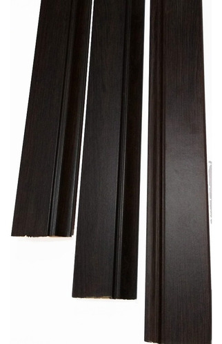 Zócalos De Madera Foliado Moldurado 68x 12mm 2,60m / Wengue