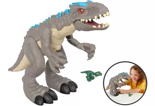 MATTEL Jurassic World Indominus rex 60 cm luz som