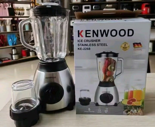 Licuadora Multifuncional De Vidrio 2 En 1 Marca Kaen Wuod