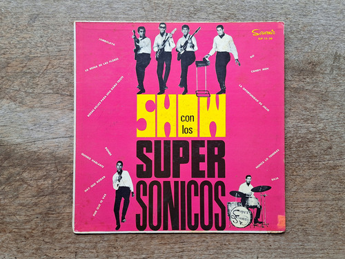 Disco Lp Los Supersónicos - Show Con Los Super (1965) Ve R40