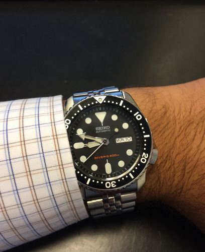 Seiko Automático Scuba Diver 200m Skx007k2