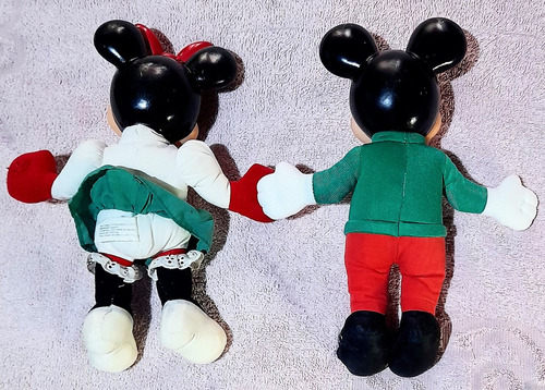 Figuras Mickey Mouse Y Mimi De Mcdonalds 1995 (Usado)