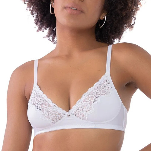 Soutien Sosten Sutien Puntilla Del Rio Romantic Blanco+regal