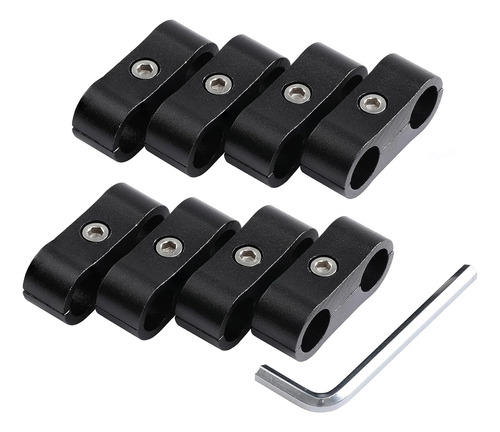 8pcs 4an Separador De Manguera De   Cpe Clip De Montaje...