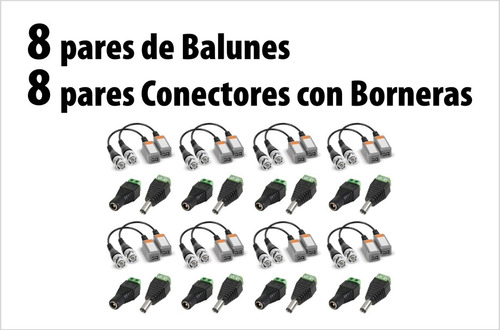 Kit Seguridad Dahua Full Hd Dvr 8 + 8 Camaras 2mp 1080p Exterior Infrarrojas + Ip Visualiza X Celular P2p Cctv