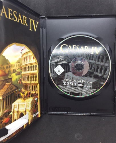 Caesar 4 - Pc - Sierra - Cib Com Manual - Versão Alemã