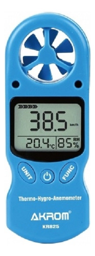 Anemômetro Digital Kr825 | Mede Vento, Temp. E Umidade