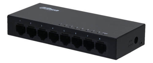 Dahua switch Pfs3008-8gt gigabit de 8 puertos 11.9 Mbps Negro