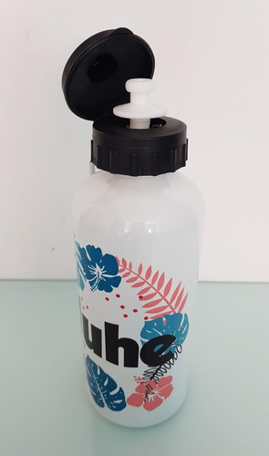 Imagen 1 de 7 de Botella Hoppi Con Doble Tapa (pico) 600cm3 Personalizada