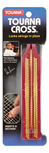 Protectores De Cuerdas Tenis Tourna Cross 1 Mm Amarillo