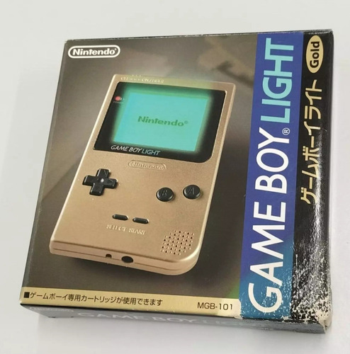 Gameboy Light Con Caja Dorado (Usado)