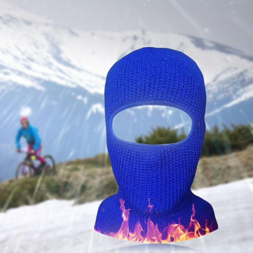 Máscara Facial Para Motocicleta, Casco Térmico Para Azul