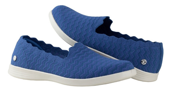 tenis skechers para mujer azul