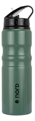 Squeeze De Alumínio Nord - 750ml Cor Verde-escuro