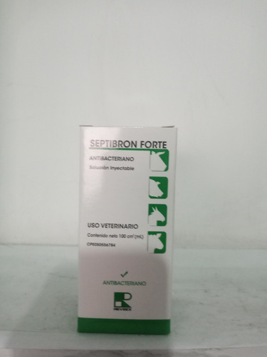 Septibron Forte De 100ml, Antibacteriano, Para Neumonias.