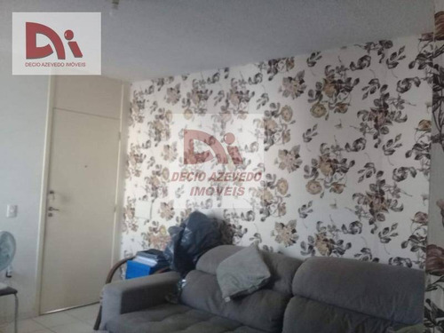 Apartamento Com 2 Dormitórios À Venda, 55 M² Por R$ 45.000,00 - Residencial Novo Horizonte - Taubaté/sp - Ap0063