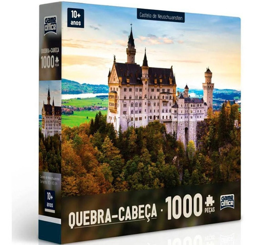 Quebra Cabeça - Castelo De Neuschwanstein 1000 Peças Toyster