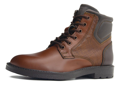 Botas Casuales Para Hombre Christian Gallery Comodas Café