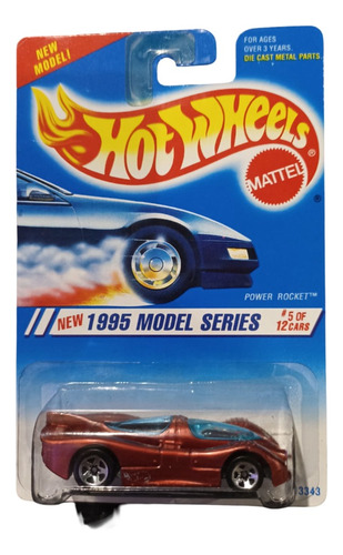 Hot Wheels Power Rocket Primera Edicion 1995 Vintage