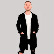 Comprar Customs Ba Tapados Hombre Entallado Paño Largo Montgomery A