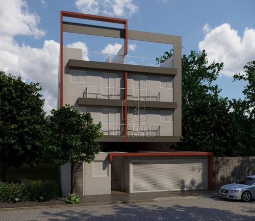Cobertura Com 2 Dormitórios À Venda, 88 M² Por R$ 390.000,00 - Campestre - Santo André/sp - Co5256