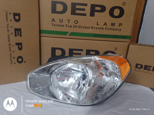 Faro Delantero Hyundai Accent 2009