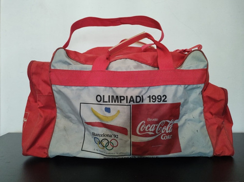 Bolso Barcelona 92 Coca Cola Cocacola Olimpiadas Italia