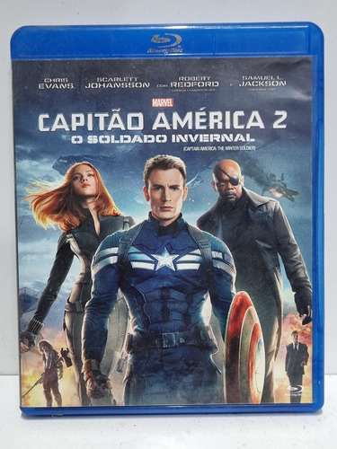 Blu-ray Do Filme Capitão América - O Soldado Invernal