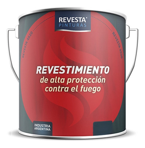 Pintura Esmalte Protección Contra El Fuego 20 L Revesta - Mm