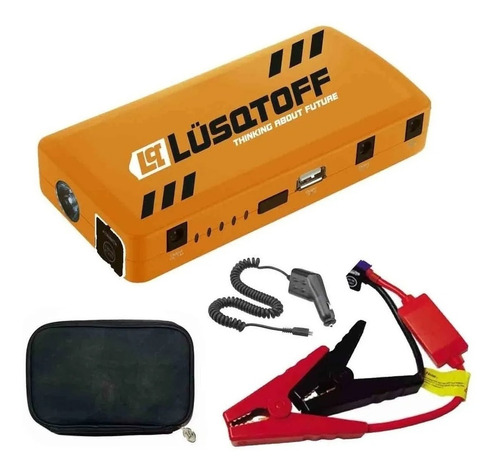 Imagen 3 de 9 de Cargador Batería Arrancador Auto Usb Lusqtoff Pi-300 Luz Led