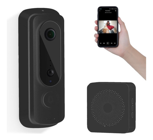 Timbre Con Video Remoto Inalámbrico Smart Vision Wifi Securi