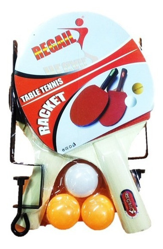 Set Ping Pong Combo 2 Paletas + Red + Pelotas