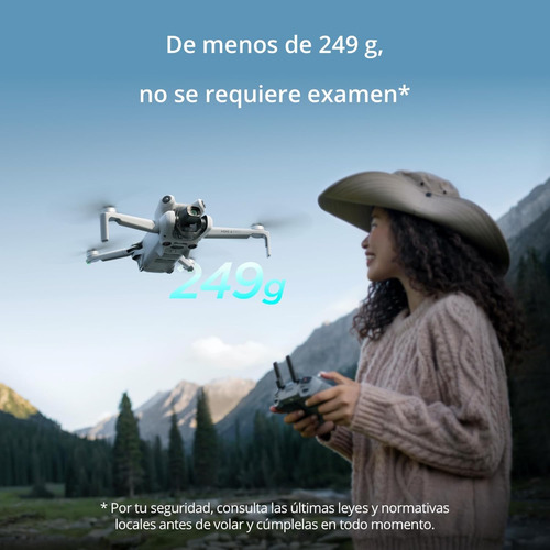 Dji Mini 4 Pro Fly More Combo Plus (dji Rc2) Dron 3 Baterias