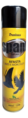 Repelente Spant Afasta Aves E Morcegos 400 Ml - Dominus