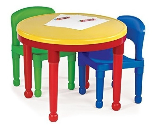 Totors Kids 2-en-1 Plastic-lego-activity Activity Table Y 2