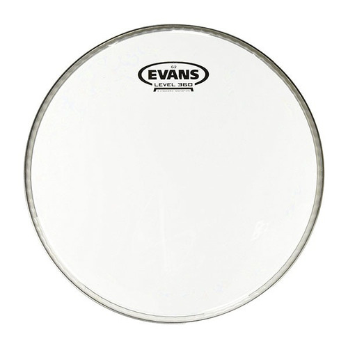 Evans G2 Pinstripe Clear 10 Parche Para Bateria Tt10g2 Doble