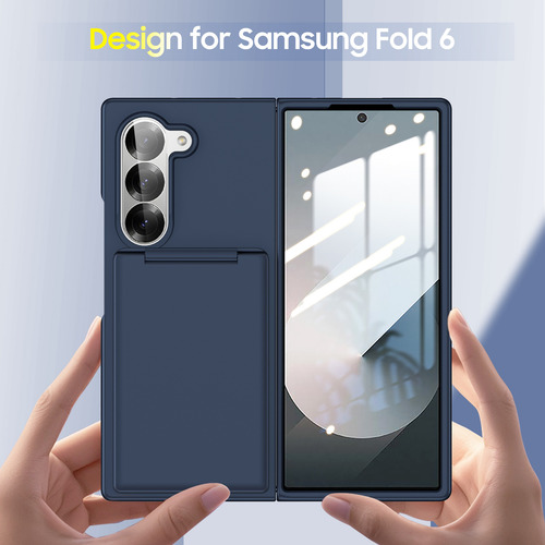 Funda Tipo Tarjeta 2025 Para Samsung Galaxy Z Fold 5 6, A La Moda, Originalidad, Funda De Pc, Fundas Antidetonantes Para Z Fold5