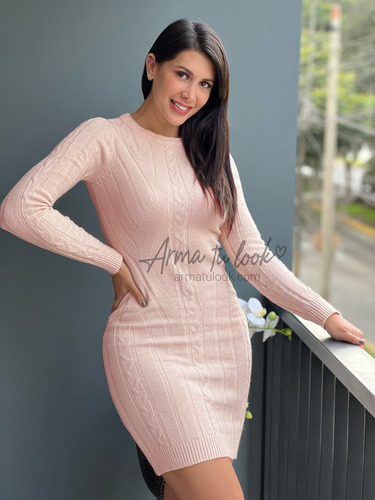 Vestido Tracy Lana Invierno Cashmere Angora Arma Tu Look