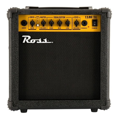 Amplificador Para Guitarra 15 Watts Ross G-15r Efecto Reverb